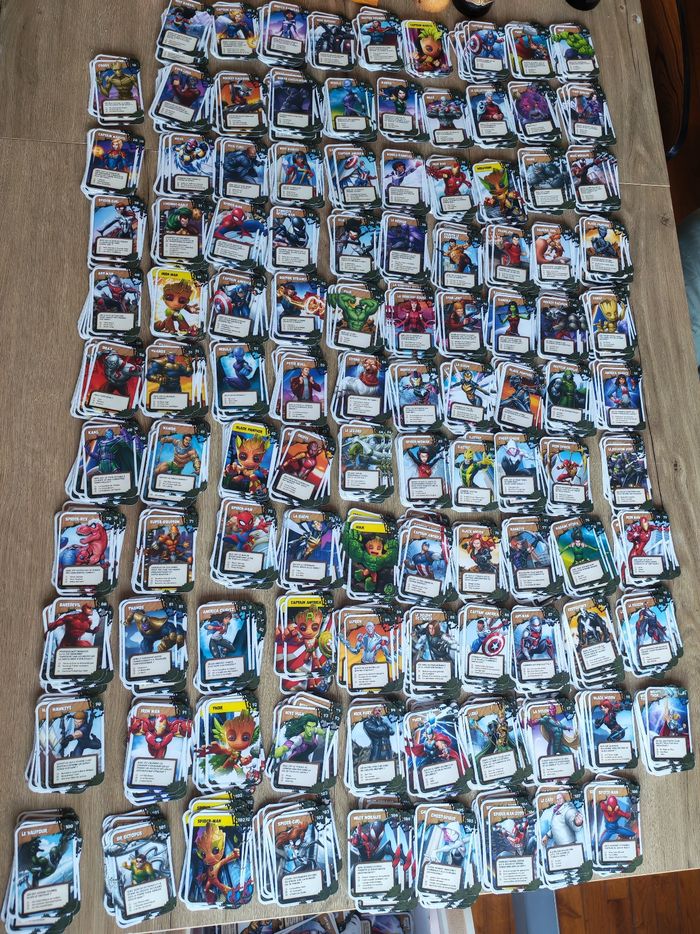 Double cartes marvel Leclerc édition 2024