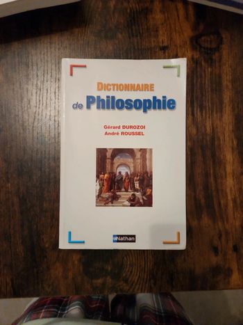 Livre : dictionnaire de philosophe