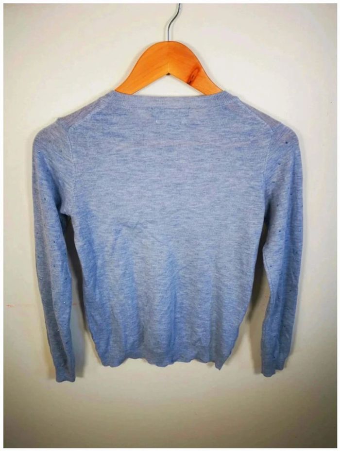 C34 pull gris Mango S - photo numéro 2