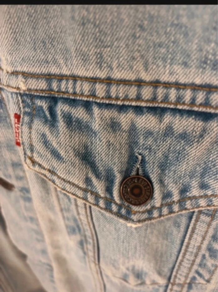 Veste Levi's Vintage en Jean - Taille XL - photo numéro 18