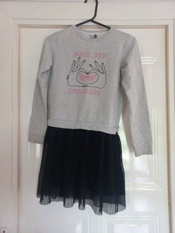 Robe sweat tulle