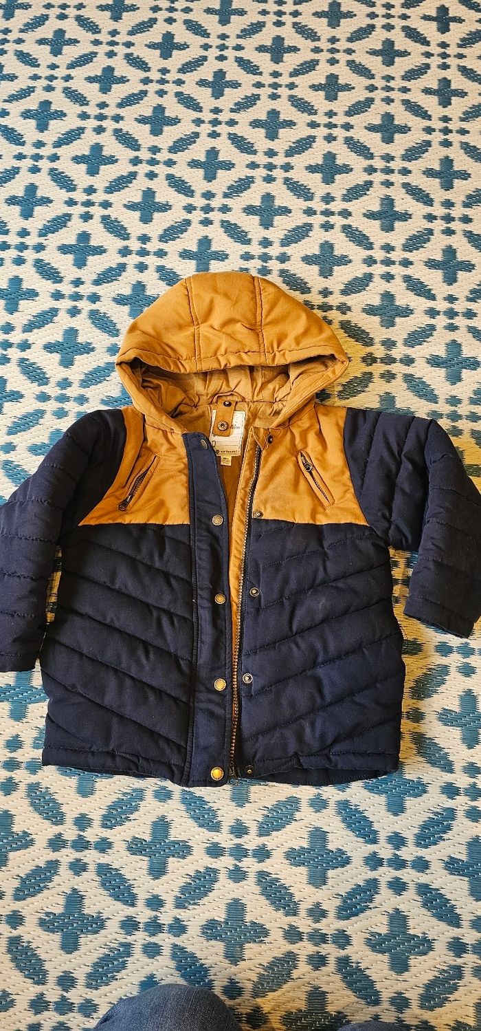Manteau hiver garcon 3 ans verbaudet 94cm