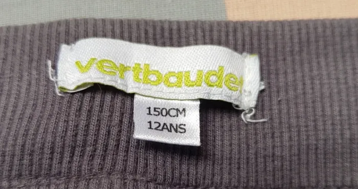 Pantalon toile gris foncé Verbaudet, - photo numéro 8
