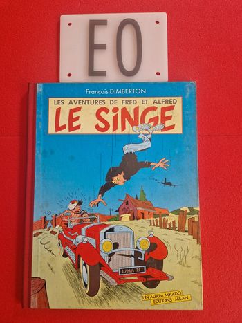 Bd les aventures de fred et alfred 1,EO, num et signé