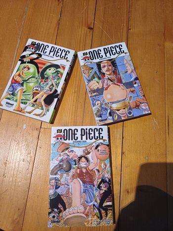 3 tomes one piece 12 13 14