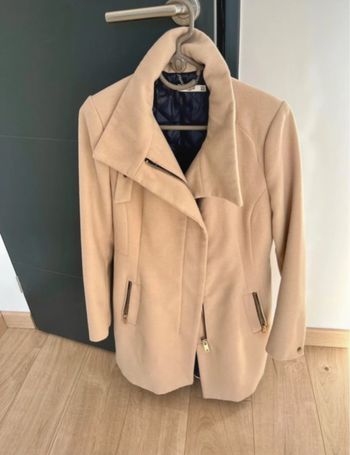 Manteau femme taille M beige 