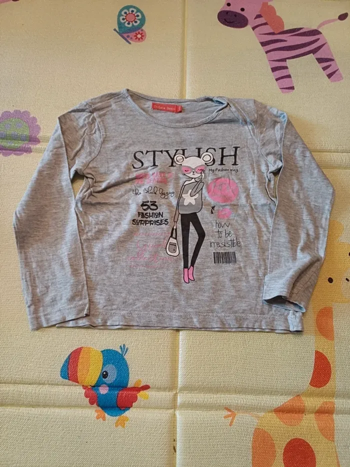 Lot 6 t-shirt manches longues 5 ans - photo numéro 12