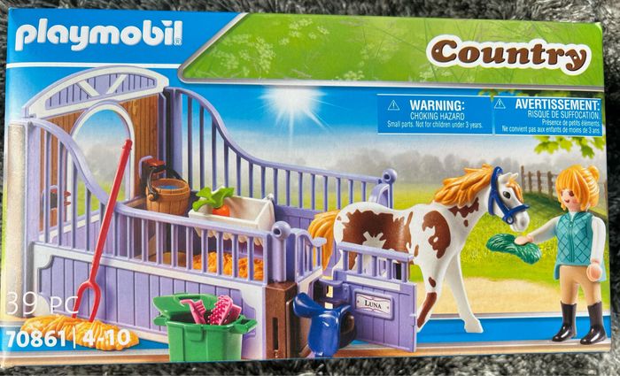 Playmobil 70861 Le box à cheval "Country