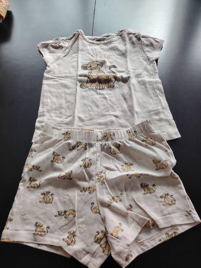 Lot pyjamas été - photo numéro 2
