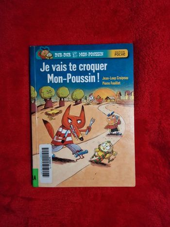 Livre je vais te croquer mon poussin