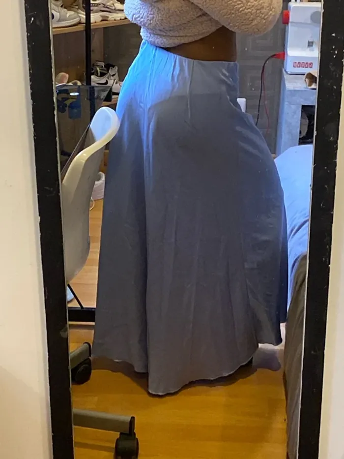 Jupe longue satin - photo numéro 2