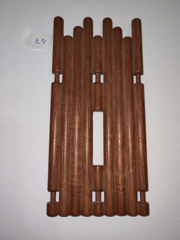 Playmobil vintage mur rondin Fort Randall 3419