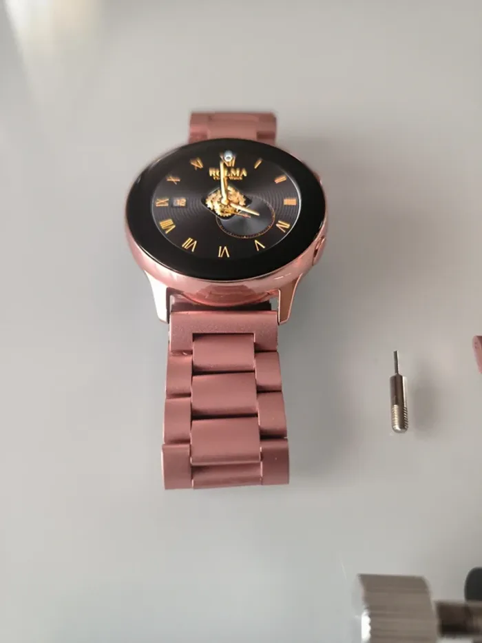 bracelet acier galaxy watch active 2/watch 4 - photo numéro 9