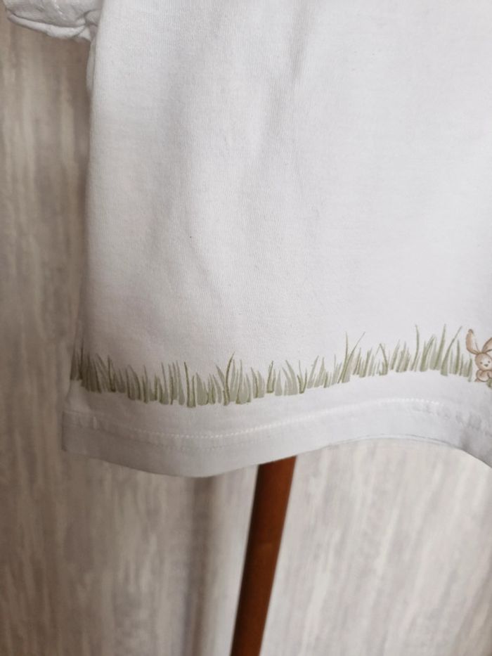 🎯 T-shirt manches courtes bébé – Petit Bateau – Taille 6 mois - Coton - photo numéro 2