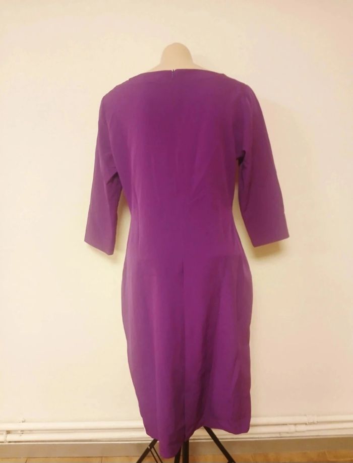 Robe violette rouge blanche - photo numéro 3