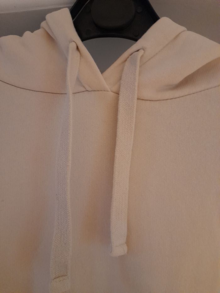 Sweat capuche beige - photo numéro 3