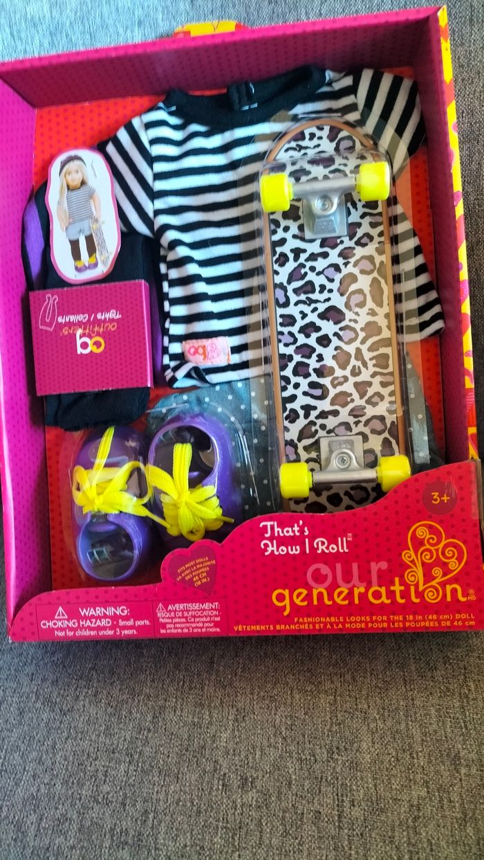 Habits pour poupées our génération