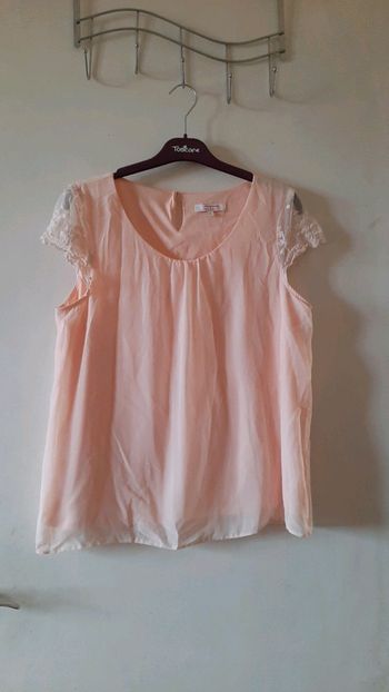 Blouse rose pale