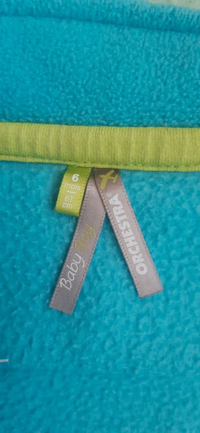 Gilet zippé 6mois 67cm - photo numéro 6