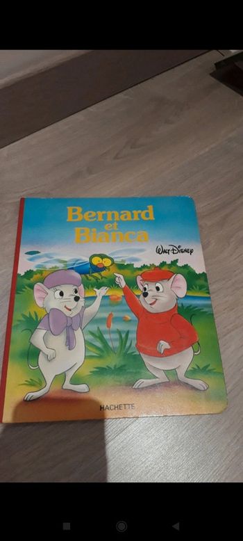 Livre Bernard et Bianca