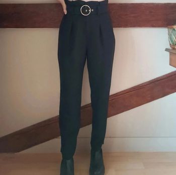 Pantalon carotte bleu marine Claudie Pierlot