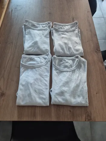 Lot de 4 Tee-shirt manches longues