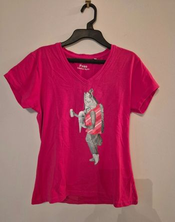 T.shirt fuchia