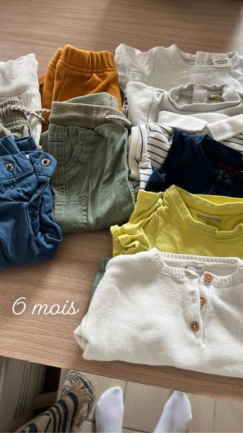 Lot vêtement 6 mois