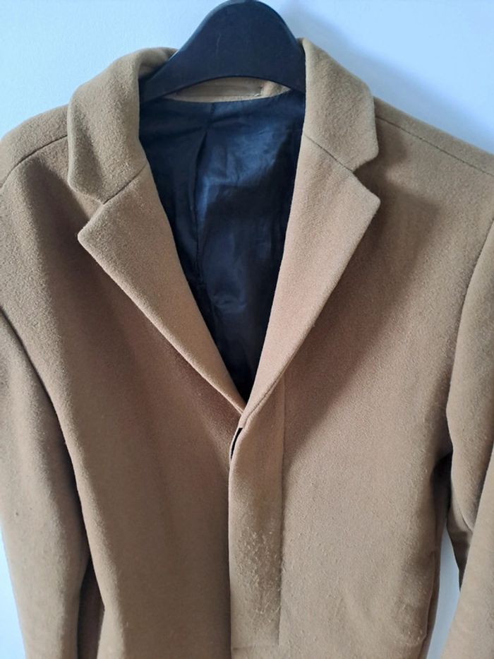 Magnifique manteau beige Selected Homme - photo numéro 2