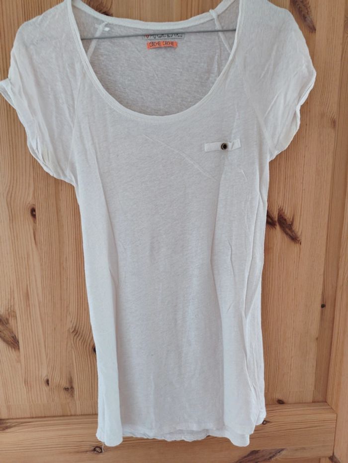 Tee shirt blanc