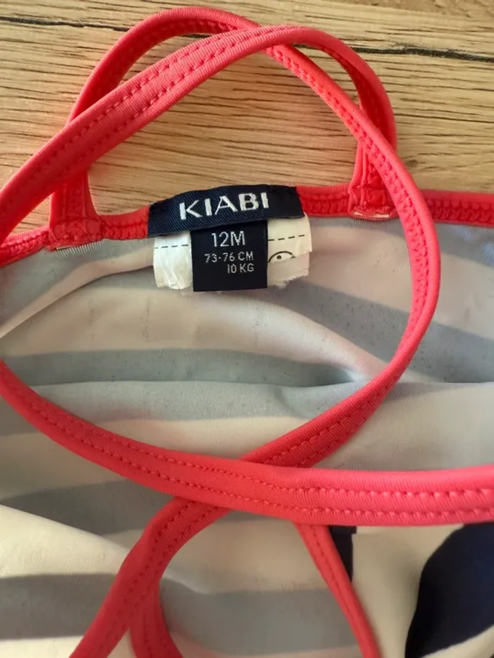 Maillot de bain 1 pièce bébé fille 12 mois - photo numéro 2