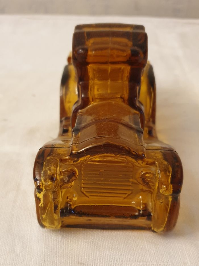 Flacon en verre fumé – Voiture – Vintage – Avon - photo numéro 3