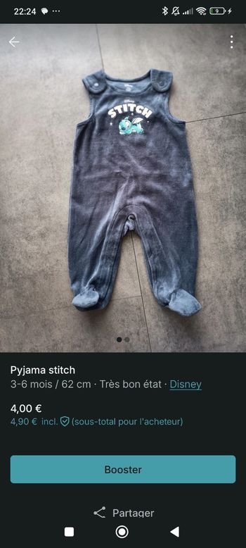 Pyjama stitch 
