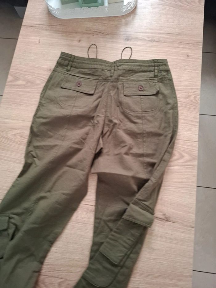 Pantalon femme kaki reclaimed vintage neuf - photo numéro 6