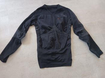 maillot de sport XXL Bionic noir manches longues taille unique