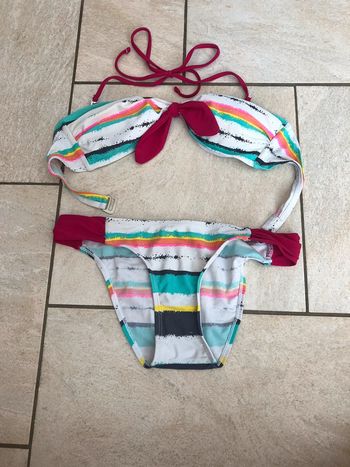 Maillot de bain à rayure