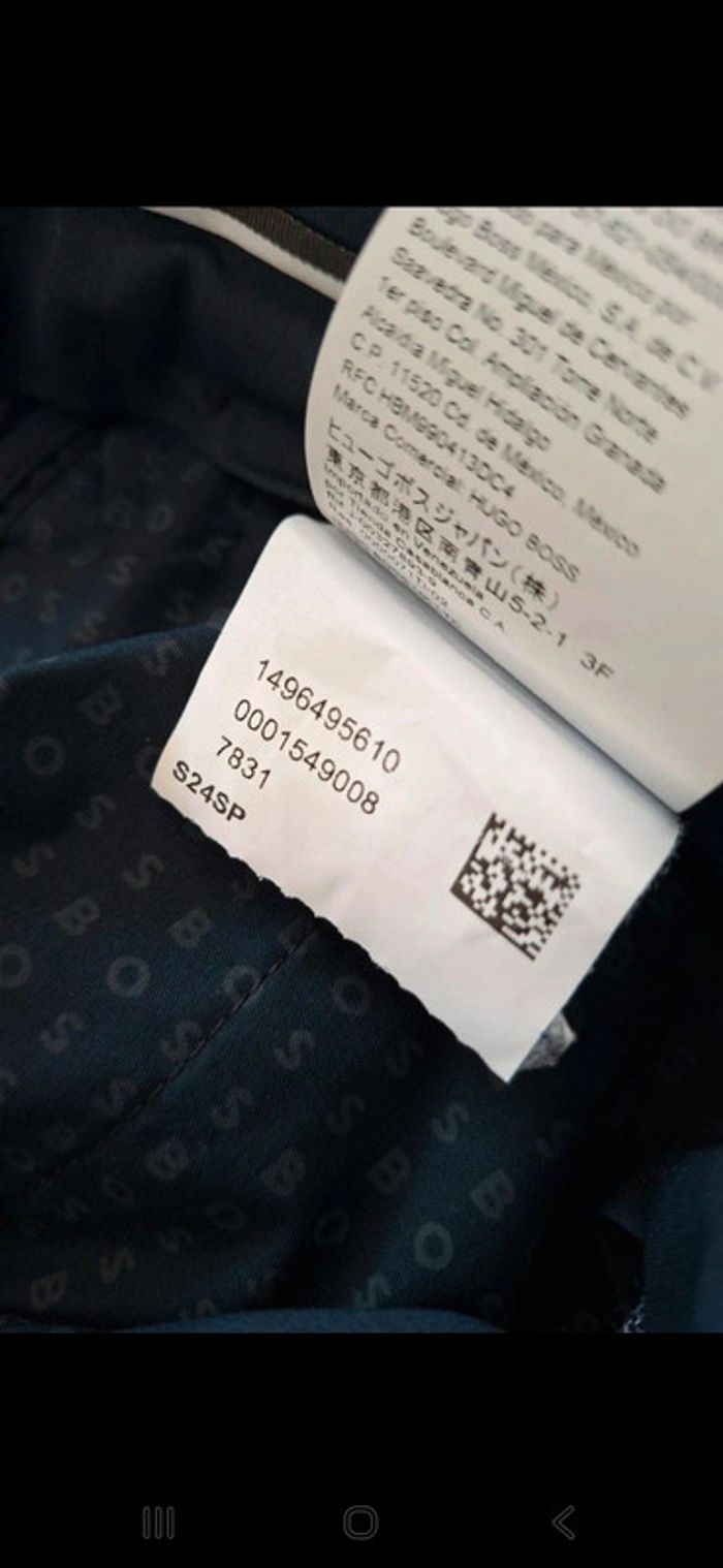 Pantalon de costume Hugo Boss taille 54 Neuf - photo numéro 4