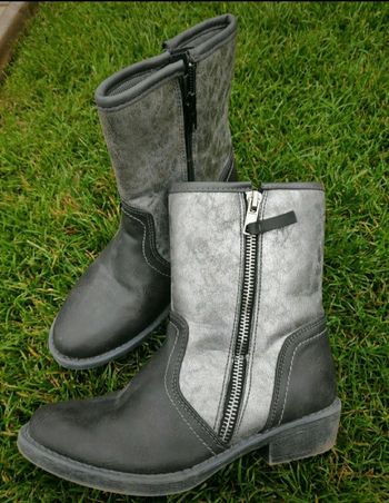 Bottes filles grises pointure 31