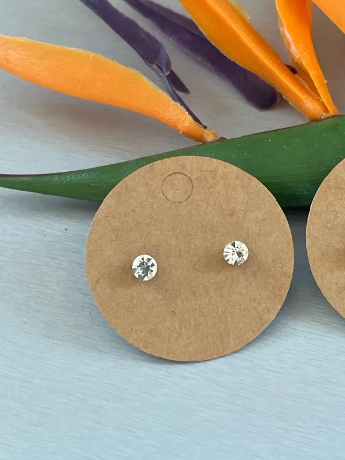 Lot de 2 paires de boucles d’oreilles neuves - photo numéro 2