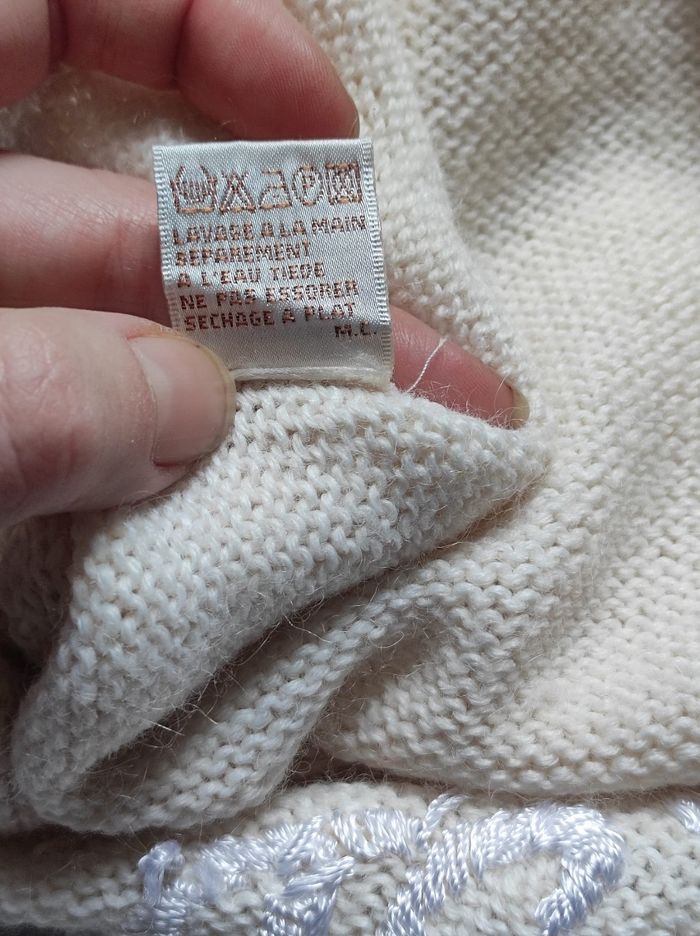 Cardigan vintage brodée taille unique - photo numéro 8