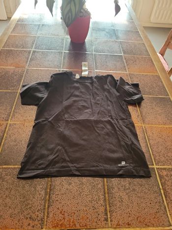 Tee-shirt manches courtes couleur uni mixte