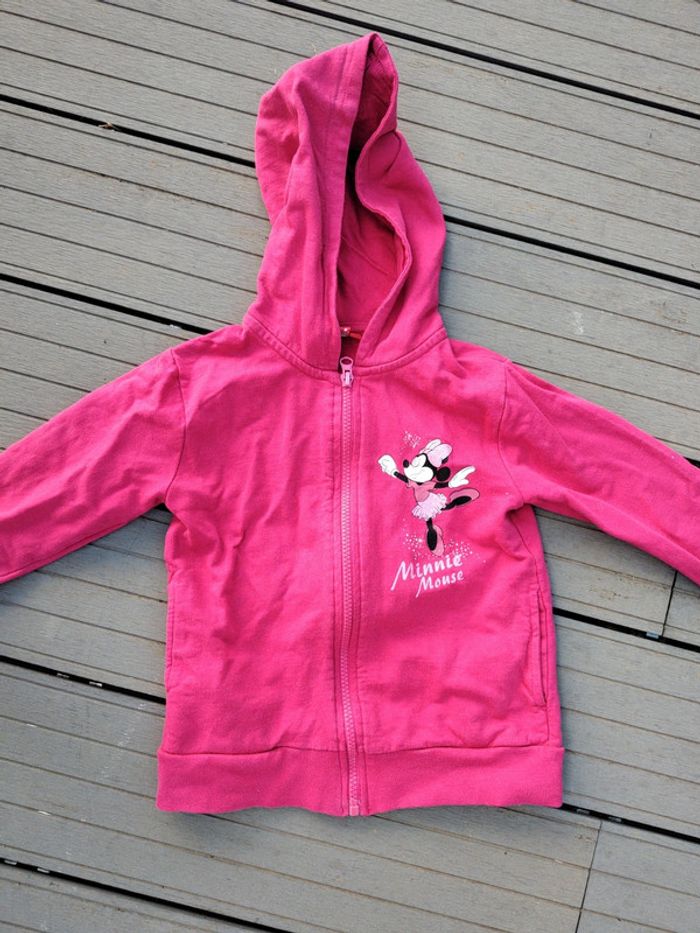 Gilet à capuche Minnie (Disney) T.6 A