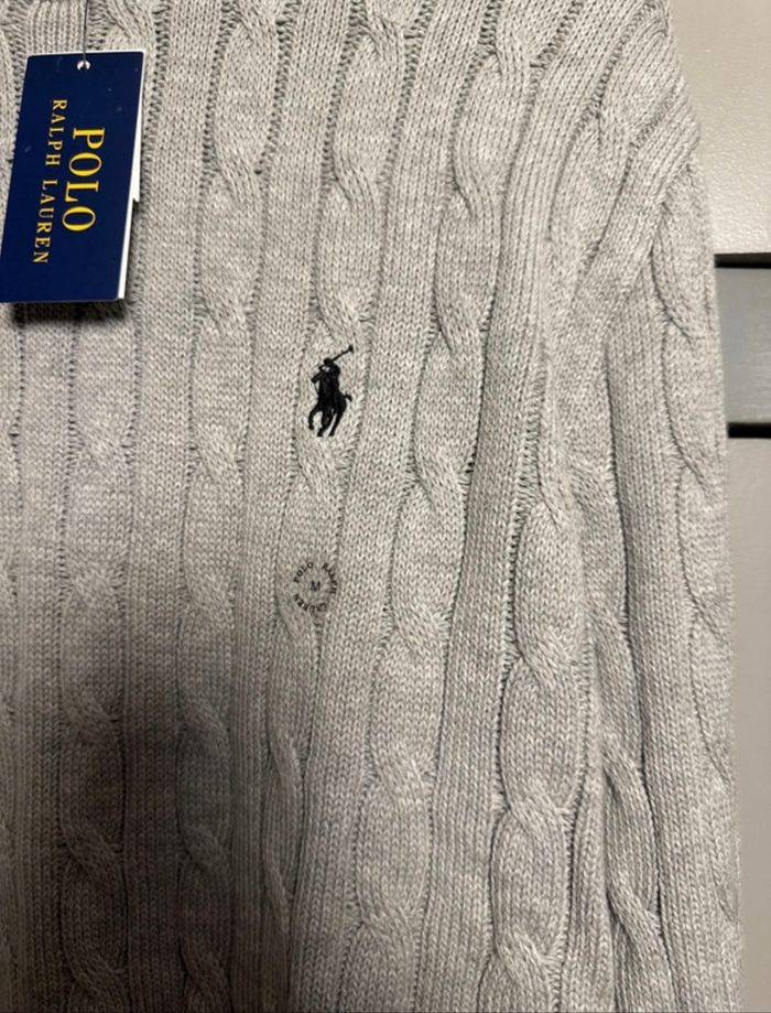 Pull côtelé Ralph Lauren M - photo numéro 2