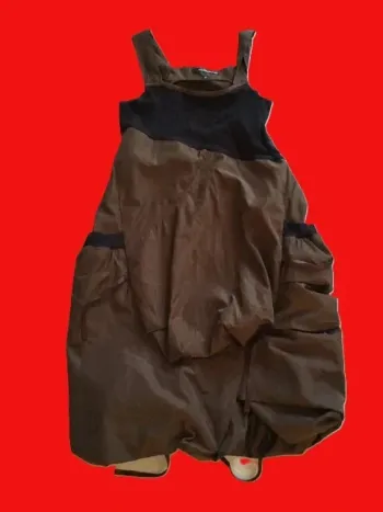 Robe marron soirée
