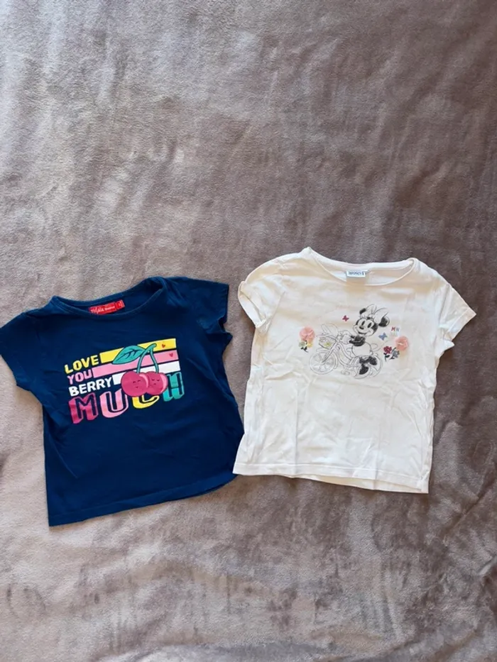 Lot de 24 vêtements fille taille 4 ans en très bon état - photo numéro 7