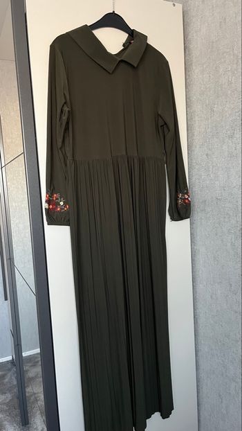 Robe longue femme kaki taille 42