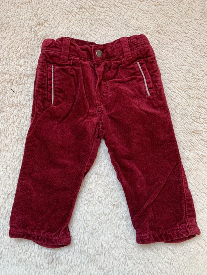 Pantalon velour