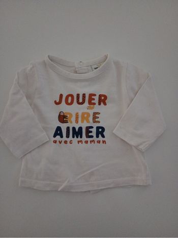 Haut bébé tape à l’œil 3 mois