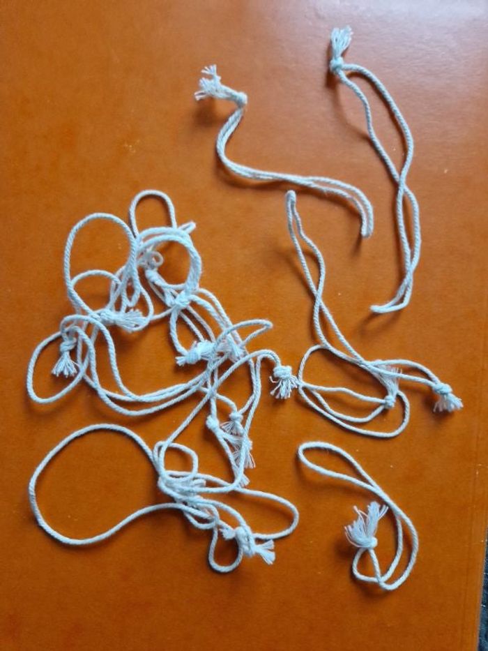 Mini cordelettes pour couture