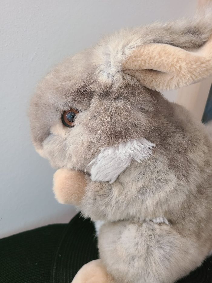 Lapin très doux Hauteur 37 cm (oreilles comprises) - photo numéro 4